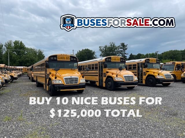 10 Bus Package Deal 2011 Blue Bird Visions - Image 1