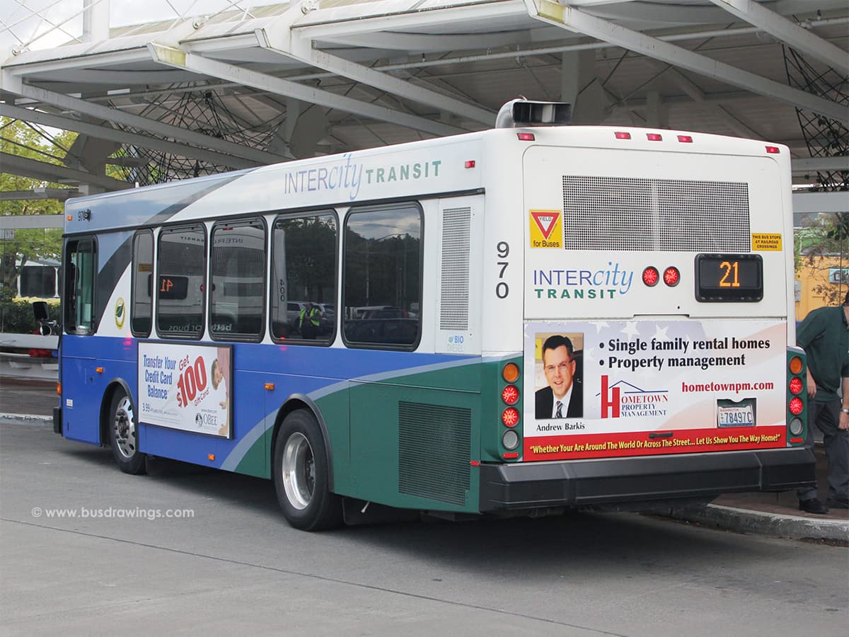 2007 Gillig G27E102N2 Transit Bus - Image 2