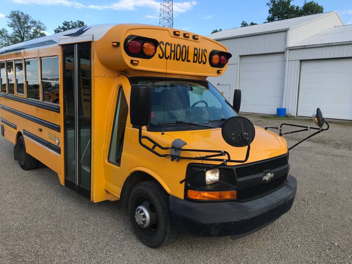2009 Chevy Blue Bird Mini School Bus - Image 2