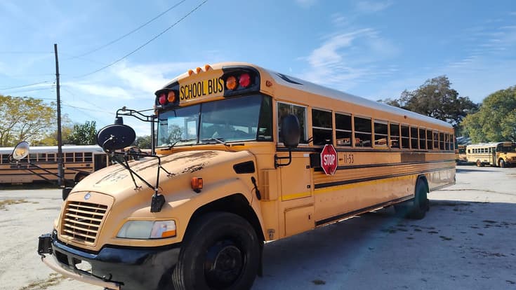 2011 Blue Bird Vision School Bus - Image 1