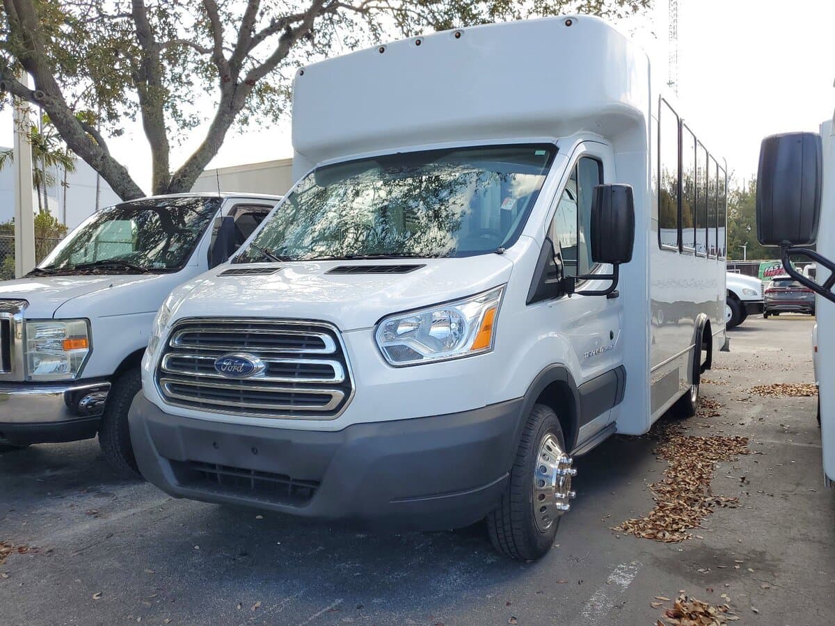 2018 Ford Transit Wheelchair Shuttle Bus - Image 1