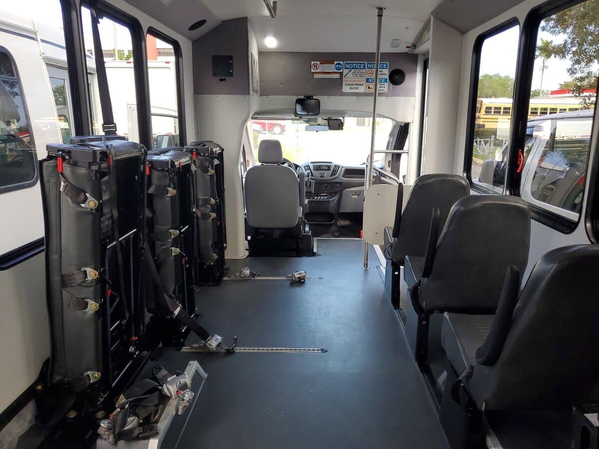 2018 Ford Transit Wheelchair Shuttle Bus - Image 7