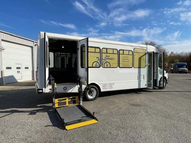 2018 Ford E450 ADA Shuttle Bus - Image 1