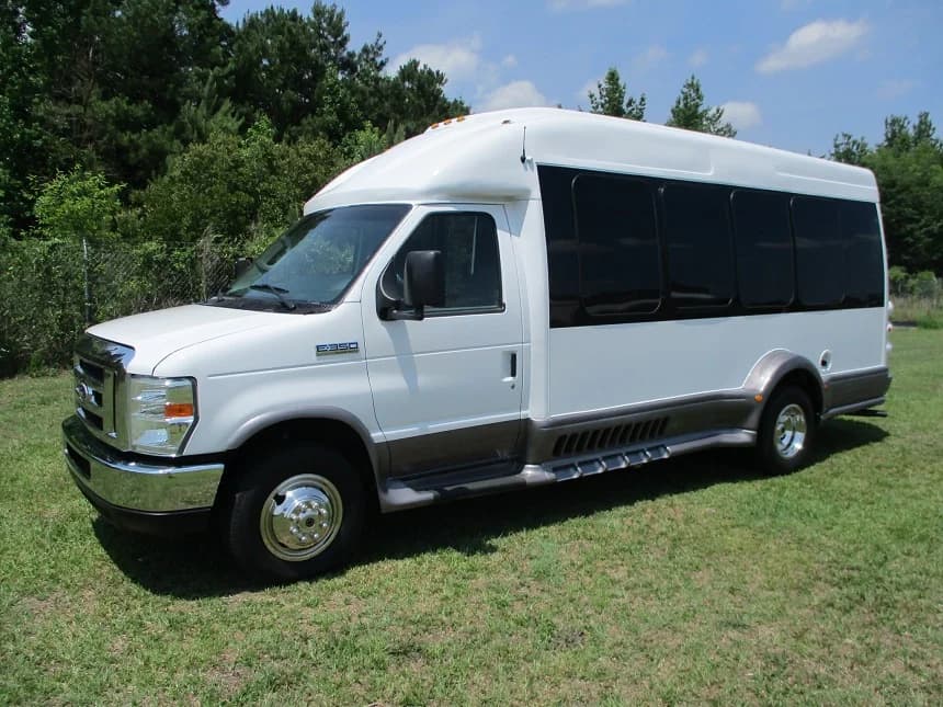 2015 Ford Van Terra Turtle Top Shuttle Bus - Image 1
