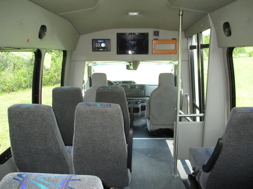2015 Ford Van Terra Turtle Top Shuttle Bus - Image 6