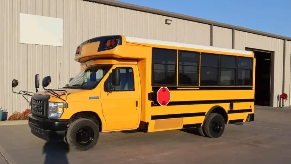 2024 Ford E350 Collins Mini School Bus - Image 2