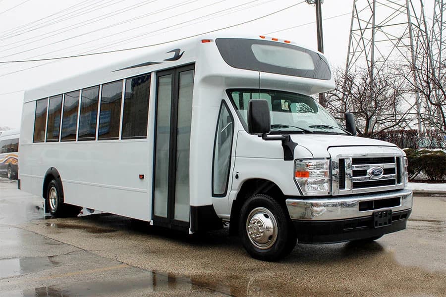 2025 Ford E450 Girardin Shuttle Bus - Image 3
