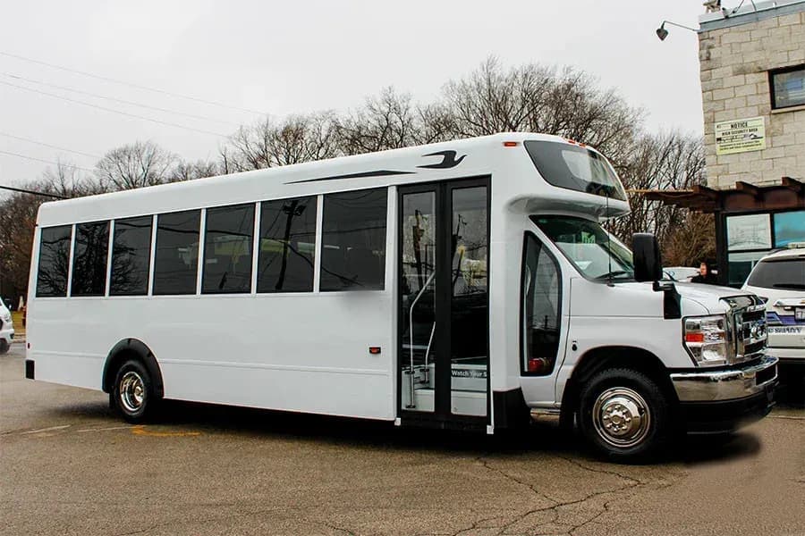 2024 Ford E450 Girardin Shuttle Bus - Image 1