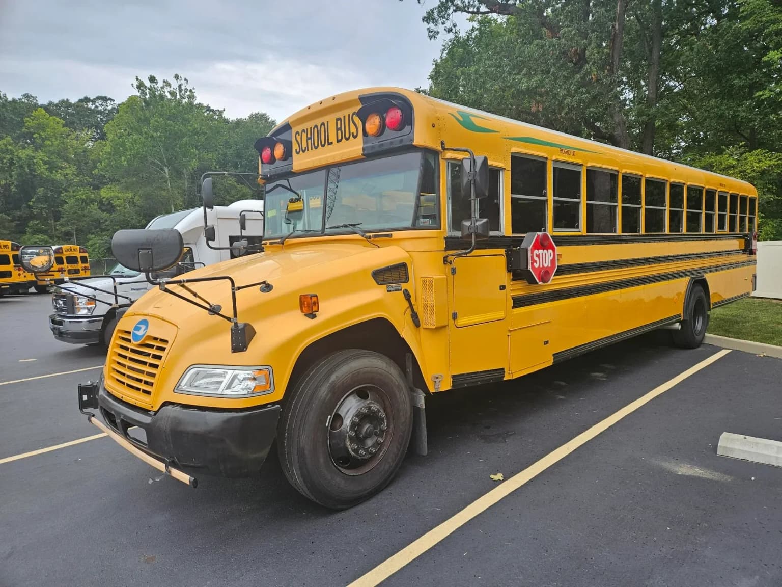 2015 Blue Bird Vision School Bus - Image 1