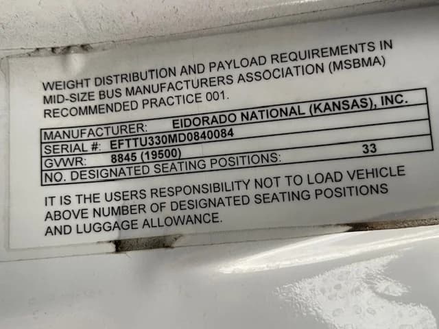 2013 Ford F550 El Dorado Krystal K33 Shuttle Bus - Image 18