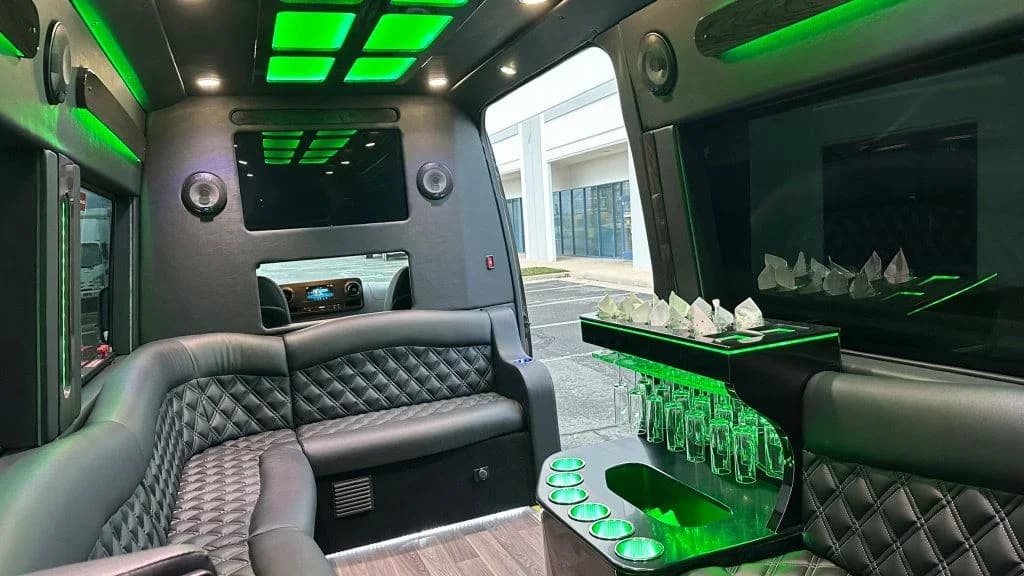 2025 Mercedes-Benz Sprinter TWR 14 Passenger LIMO - Image 13