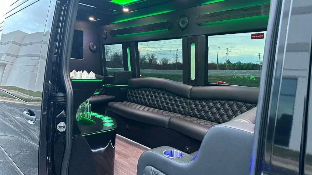 2025 Mercedes-Benz Sprinter TWR 14 Passenger LIMO - Image 12