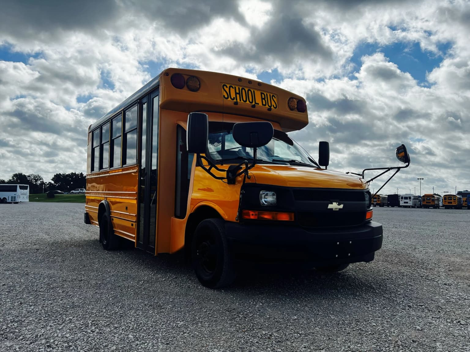 2018 Chevy Collins School Bus - Image 1