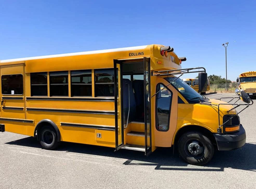 2008 Chevrolet 3500 Collins Grand Bantam School Bus - Image 1