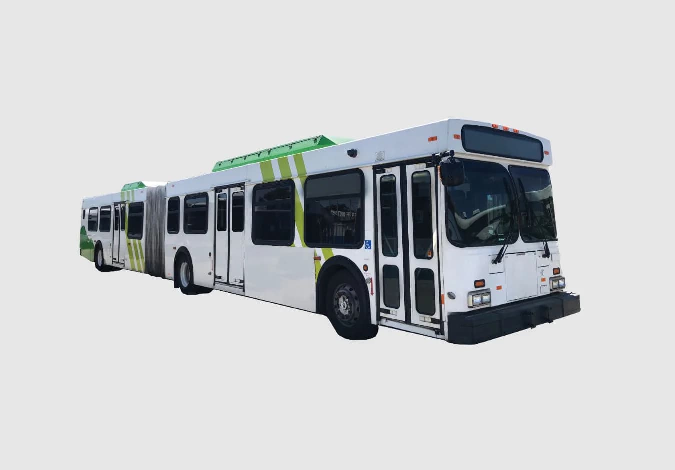 2007 New Flyer D60LF Low Floor 60 ft Transit Bus - Image 1