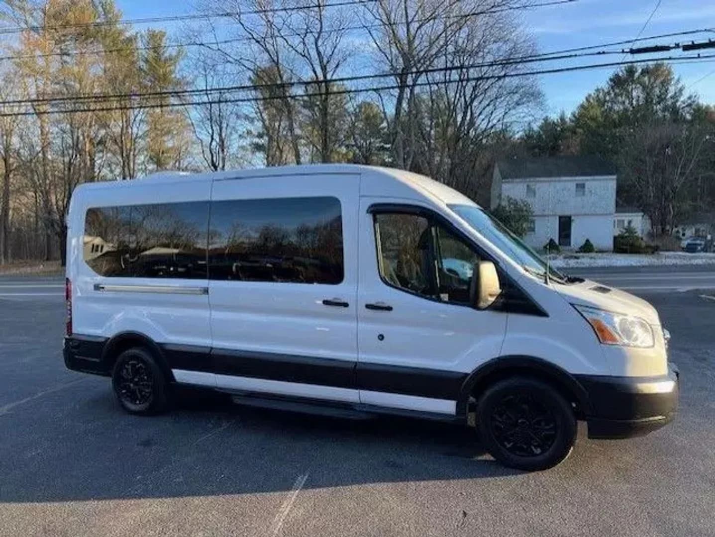 2015 Ford Transit 350 Wagon XL Passenger Van - Image 3