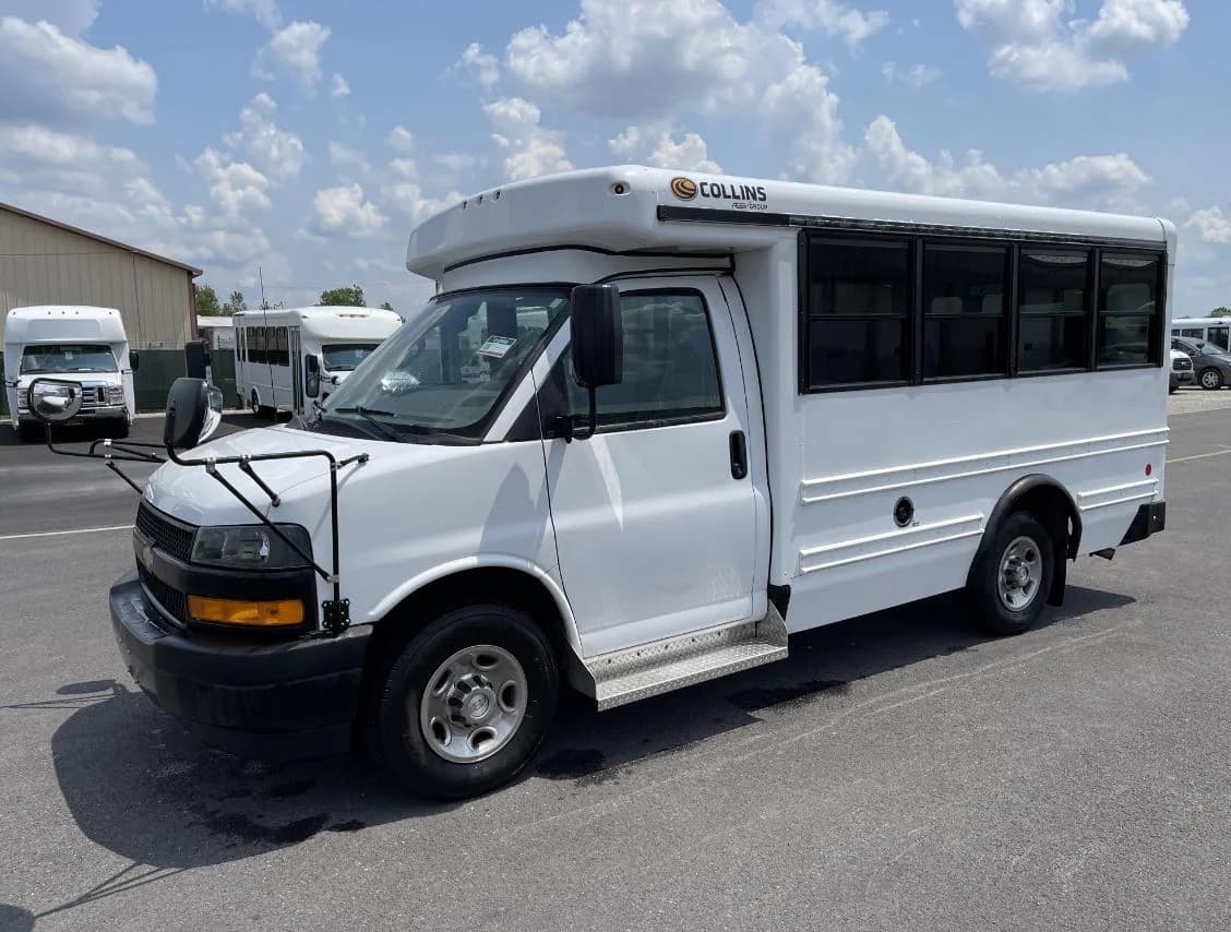 2020 Chevrolet Express 3500 Child Care Shuttle Bus - Image 4