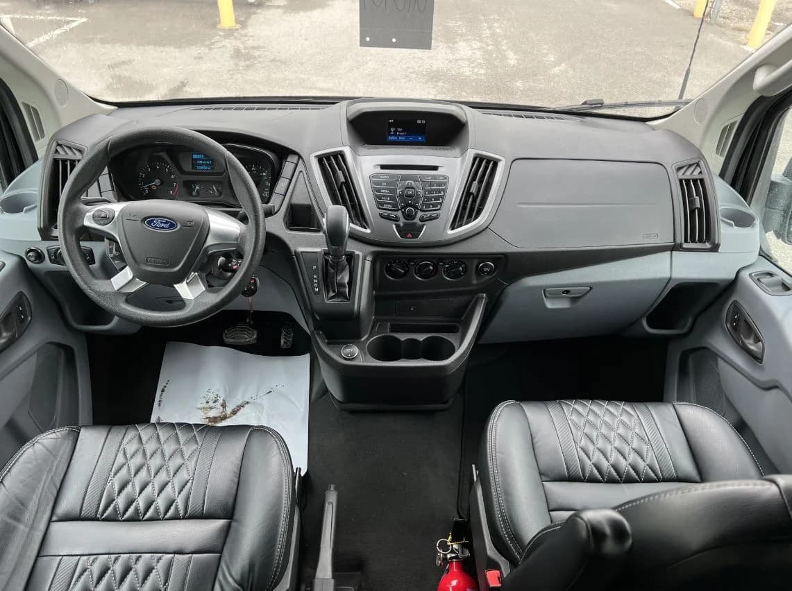 2019 Ford Transit LA West Limo Bus - Image 11