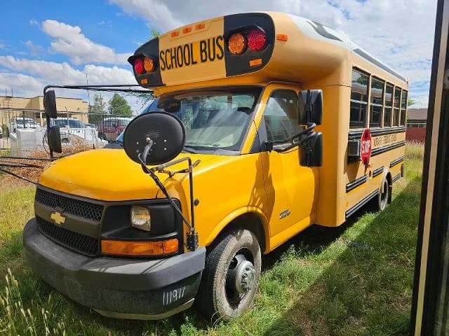 2010 Chevrolet Express School Bus - Image 1