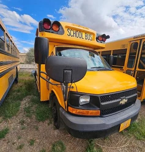 2009 Chevrolet Express School Bus - Image 1