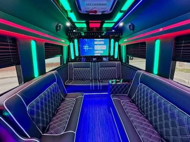 2024 Mercedes Benz Sprinter 3500XD Party Bus - Image 13
