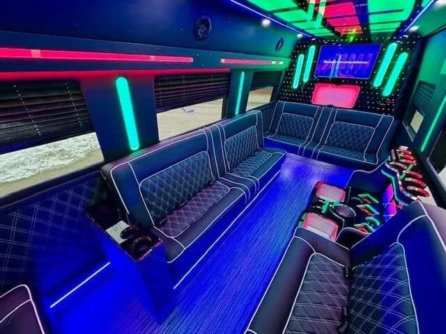 2024 Mercedes Benz Sprinter 3500XD Party Bus - Image 11