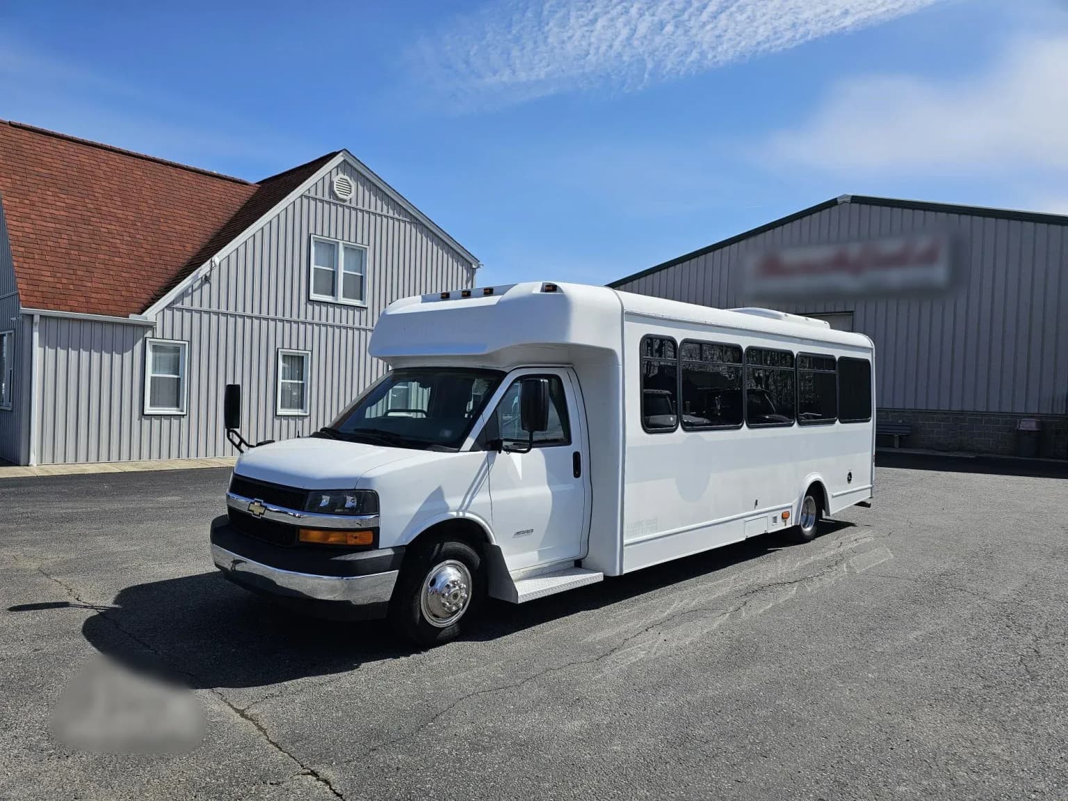 2017 Chevrolet Express 4500 Shuttle Bus - Image 1