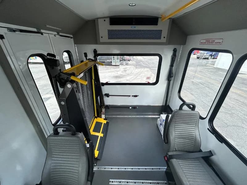 2025 Ford T350 Cutaway Turtle Top Shuttle Bus - Image 8