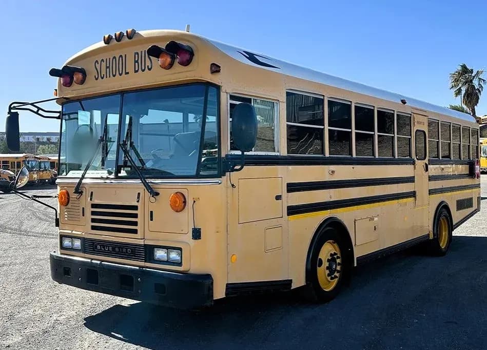 2010 Blue Bird All American School Bus - Image 2