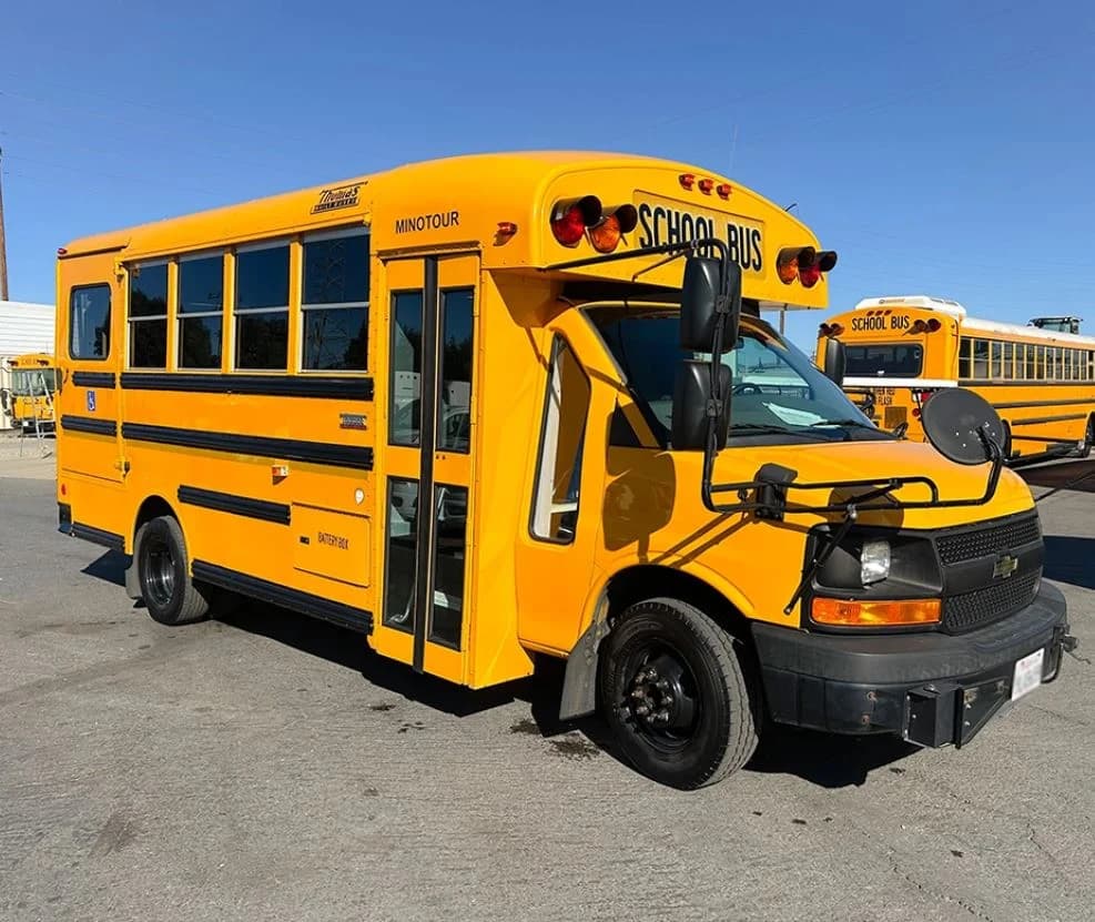 2015 Thomas 4500 Type A School Bus - Image 1