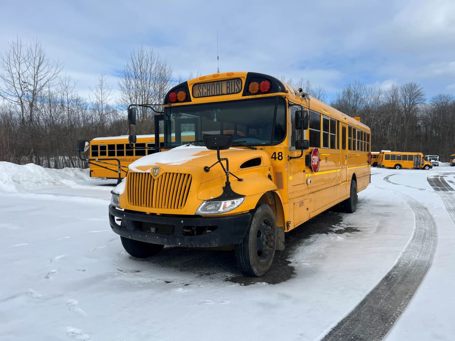2017 International CE Conventional School Bus - Image 1