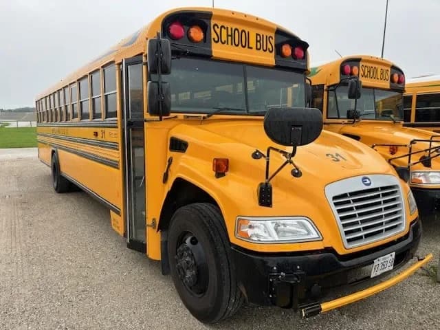 2018 Blue Bird Vision School Bus - Image 1