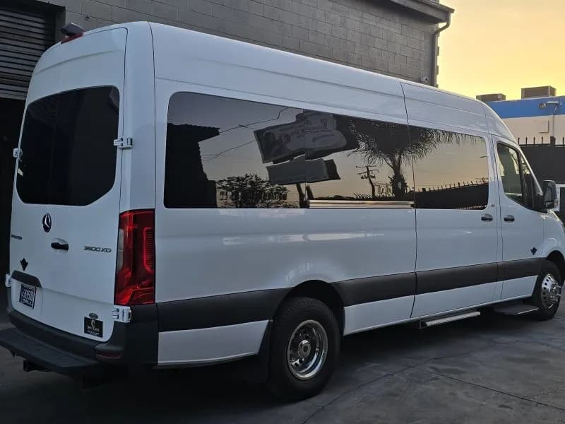 2022 Mercedes Sprinter 3500XD Shuttle Bus - Image 4