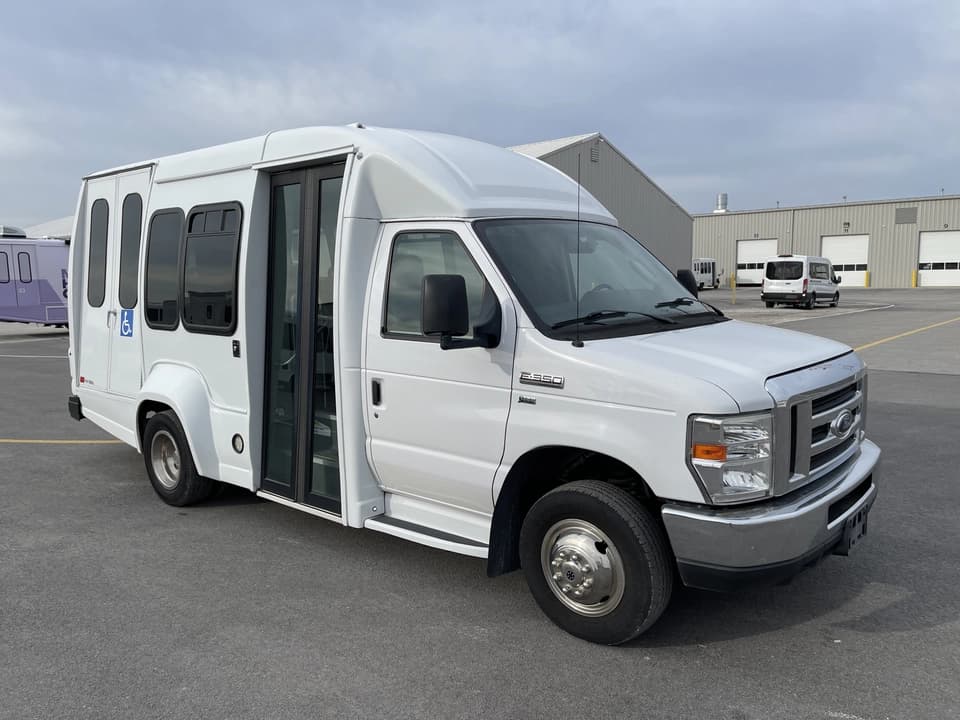 2017 Ford E350 Turtle Top Shuttle Bus - Image 1