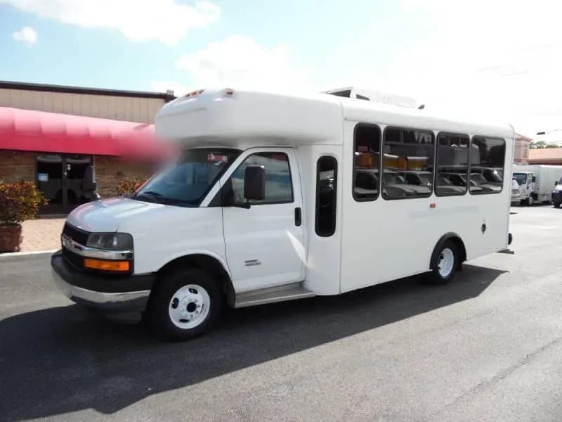 2014 Chevrolet Express Shuttle Bus - Image 2