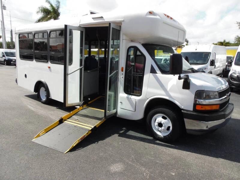 2014 Chevrolet Express Shuttle Bus - Image 1