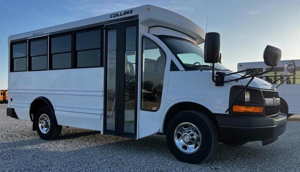 2015 Chevy Collins MFSAB Shuttle Bus - Image 1