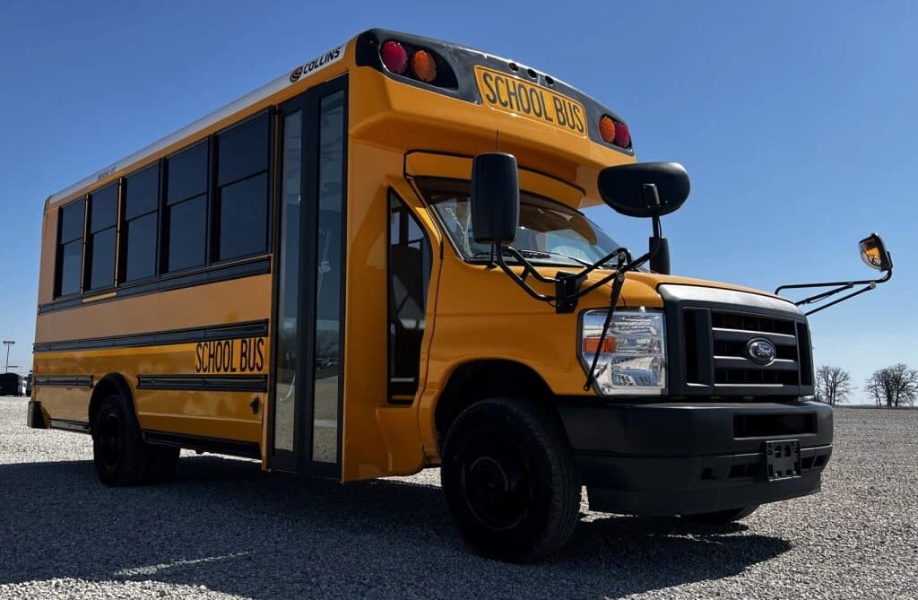 2025 Ford E450 Collins School Bus - Image 2