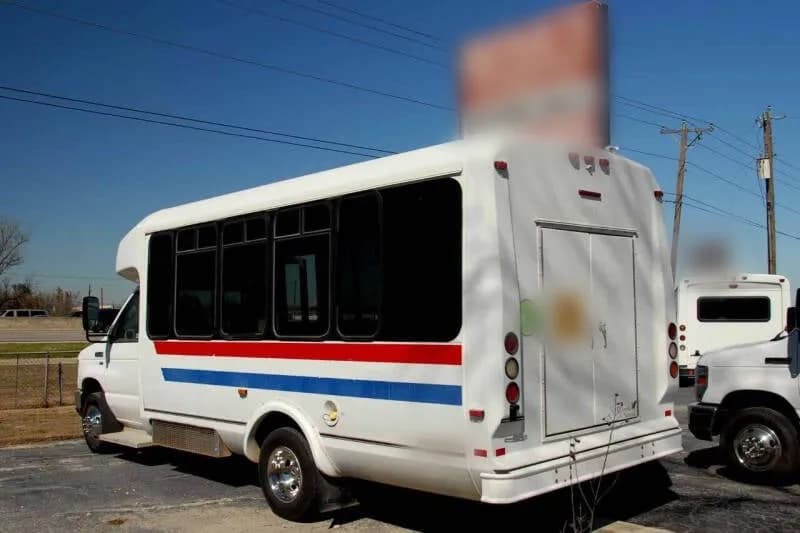 2016 Chevrolet Express Shuttle Bus - Image 2