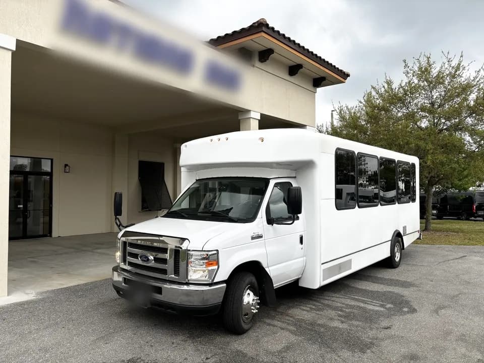 2018 Ford E450 Shuttle Bus - Image 1