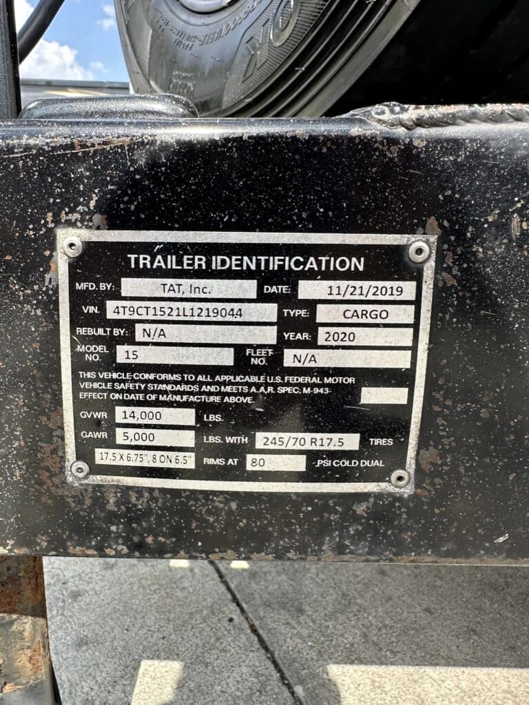 2020 TAT Inc Cargo 15 Trailers - Image 12