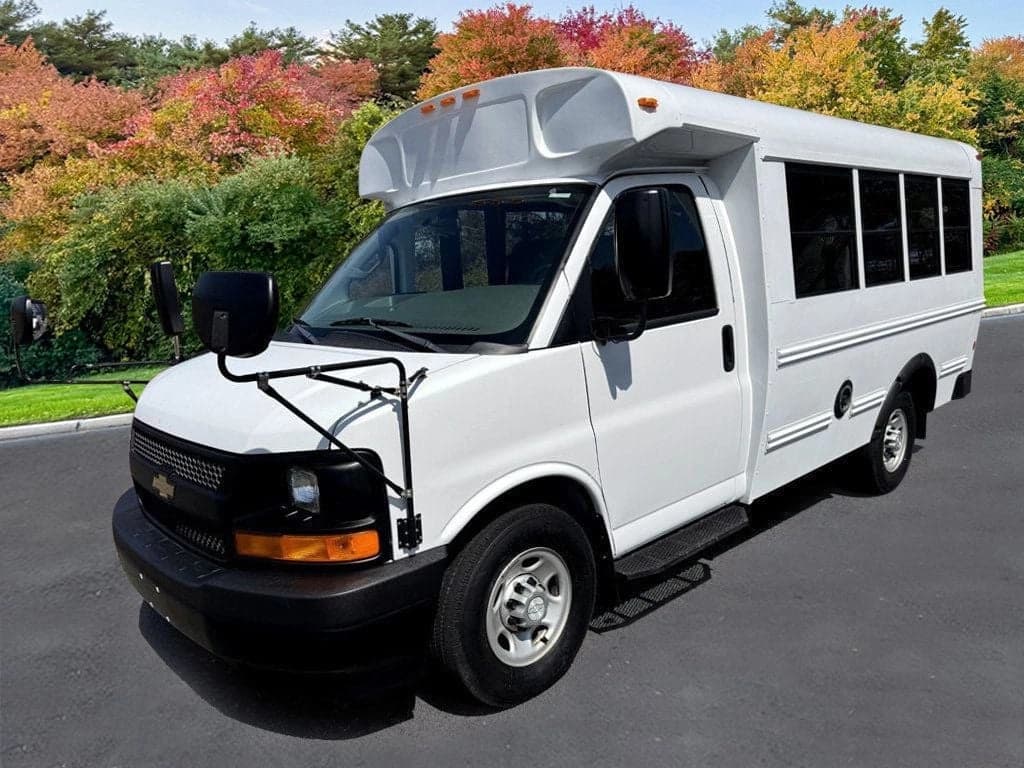 2017 Chevrolet Express 3500 Shuttle Bus - Image 1