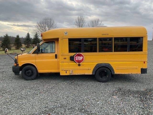 2018 Chevrolet Trans Tech Cutaway School Bus - Image 2