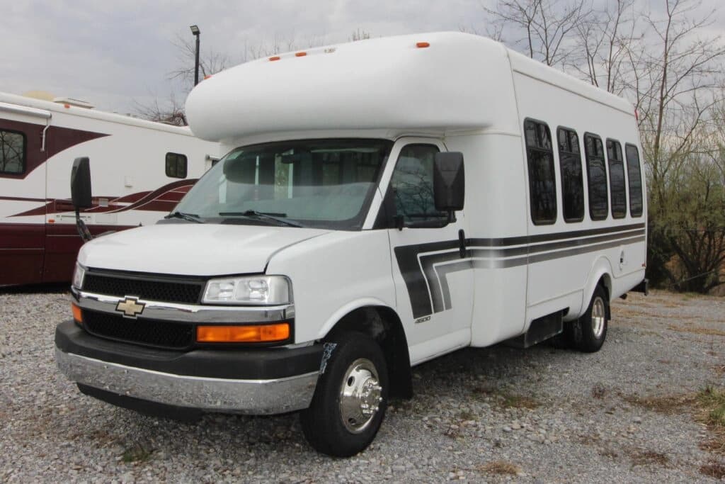 2012 Chevrolet Express 4500 Shuttle Bus - Image 1