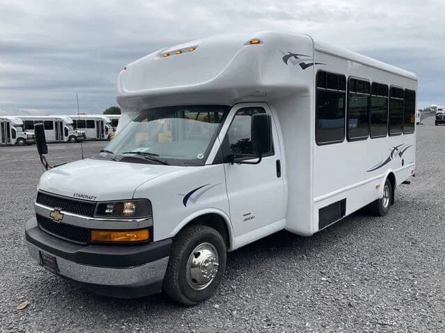 2024 Chevrolet Express 4500 Starcraft A/C Shuttle Bus  - Image 1
