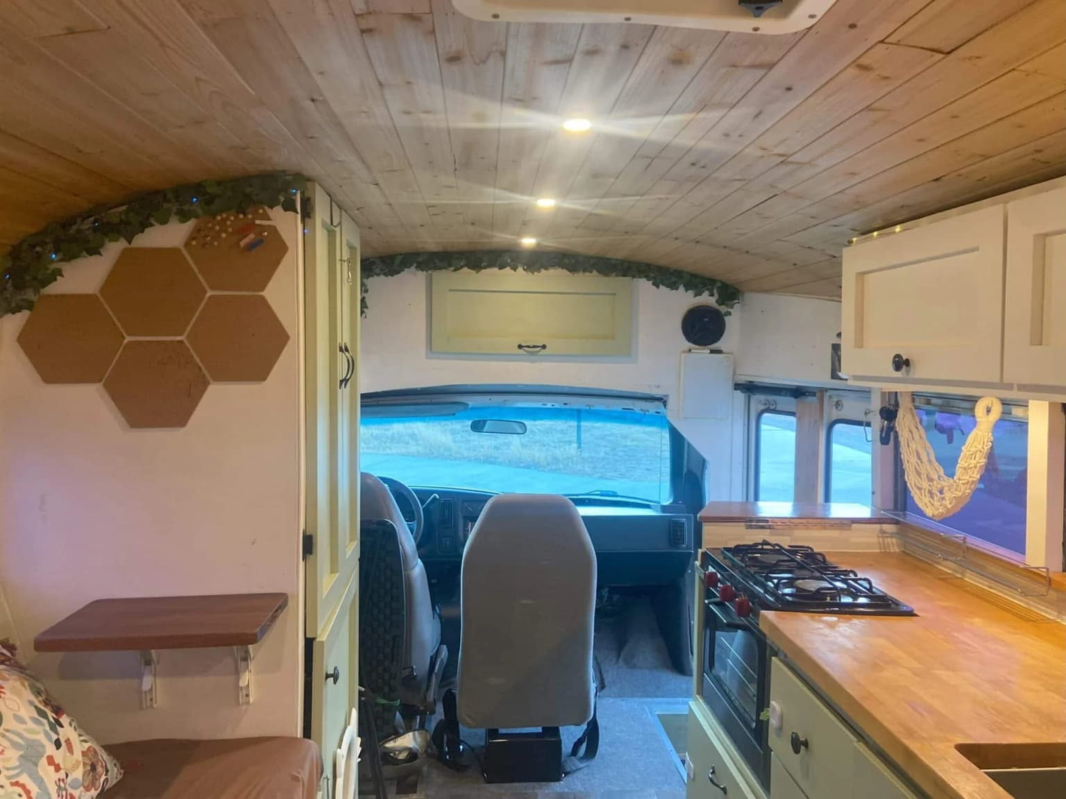 2001 GMC Savana 3500 Short Skoolie Conversion - Image 9