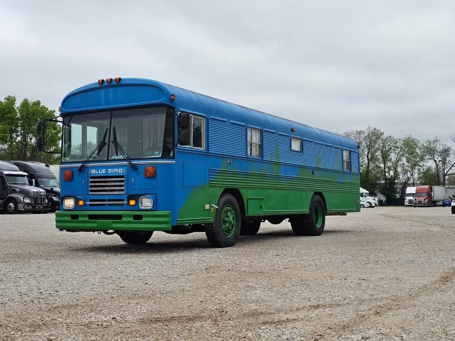 1998 Blue Bird Mid Size Skoolie Conversion - Image 1