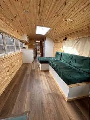 2002 International 4300 Skoolie Conversion - Image 4