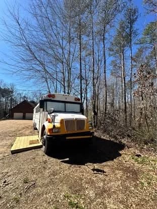 2002 International 4300 Skoolie Conversion - Image 2