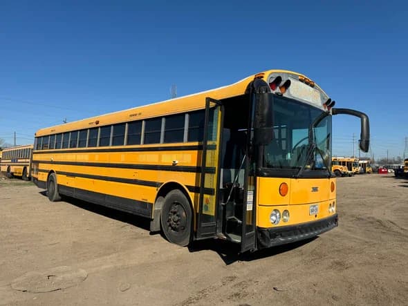 2007 Thomas Built Flat Nose School Bus - Image 1